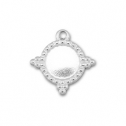 BY31&reg; Stainless steel charms with setting for SS34 flat back Silver