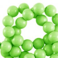 14 mm acrylic beads shiny Light Green