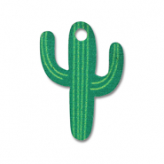 Wooden charm cactus Green-Light Green