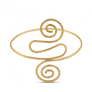 Arm cuff&nbsp;spiral Gold
