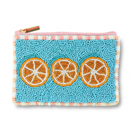 Purse orange Blue-Pink-Orange