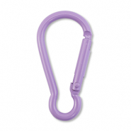 Colourful jewellery findings key chain Purple
