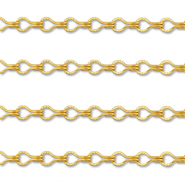 Stainless steel findings belcher chain link drop Gold