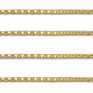 Stainless steel findings belcher chain popcorn Gold