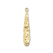 Stainless steel charms drop Gold