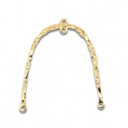 Stainless steel charms / connector arch Gold