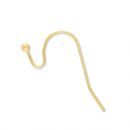 Stainless Steel findings earrings Gold