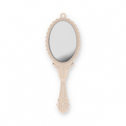 Statement charms mirror Beige