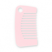 Statement charms comb Light Pink