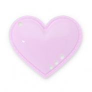 Statement charms heart Lilac Purple