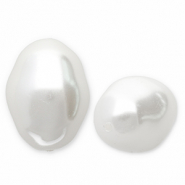 Imitation freshwater pearls White