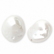 Imitation freshwater pearls White