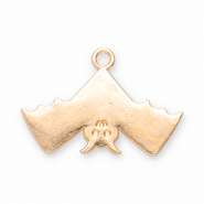 Metal charms bat Gold