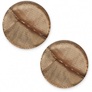 20 mm flat Polaris Elements cabochon Las Vegas Brown