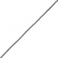 Round hematite beads rondelle Silver