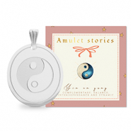 BY31&reg; Stainless steel charms Yin & Yang Silver