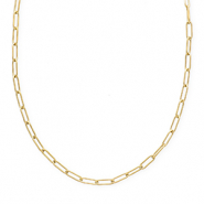 BY31&reg; Stainless steel necklaces chain link Gold