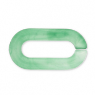 Acrylic chain 20mm loose links Jade Green