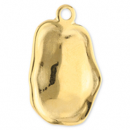 Stainless steel charms irregular Gold
