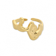 Stainless steel rings Gold