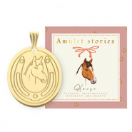 BY31&reg; Stainless steel charms horse Gold