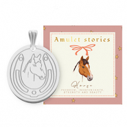 BY31&reg; Stainless steel charms horse Silver