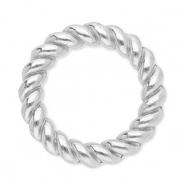 Stainless steel findings closed ring 10mm Silver