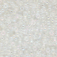 Miyuki seed beads 8/0 Transparent Ab Crystal 8-250
