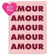 BY31&reg; Jewellery cards "Amour" Pink-Bordeaux