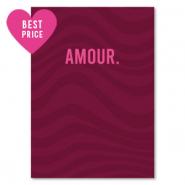 Jewellery cards "amour" Red