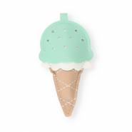 Statement charms ice lolly Sandstone Brown-Mint Green-White