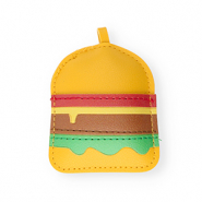 Statement charms hamburger Dark Yellow-Green-Brown-Red