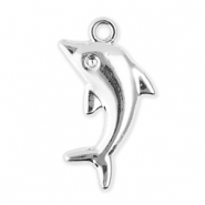 Metal charms dolphin Silver