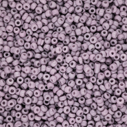 Glass seed beads 12/0 (2mm) Dusty Mauve Purple
