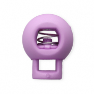 Colourful jewellery findings cord stopper ball Lilac