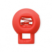 Colourful jewellery findings cord stopper ball Red