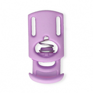 Colourful jewellery findings cord stopper rectangle Lilac