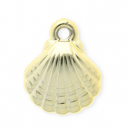 Acrylic charms shell Gold