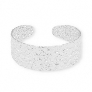 Stainless steel bracelets bangle Silver