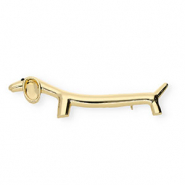 Brooches dachshund Gold