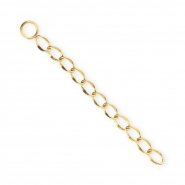 BY31&reg; Stainless steel curb chain charms Gold