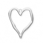 Statement charms open heart Silver