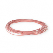 leather round 1mm Light Pink