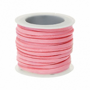 Faux suede flat 3mm Pink