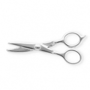 Stainless steel charms scissors Silver