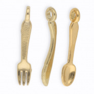 Stainless steel charms cutlery Gold