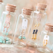 Handmade jewellery: Wishbottle packaging ♡ DIY