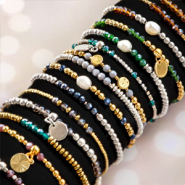 Inspirational Sets Create elegant jewellery with round top faceted beads