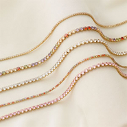 Inspirational Sets How to style stainless steel bracelets and necklaces with zirconia