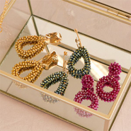 Inspirational Sets Create statement earrings with top faceted beaded earrings and charms